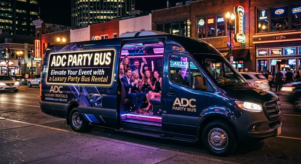 Elevate Your Event with a Luxury Party Bus Rental