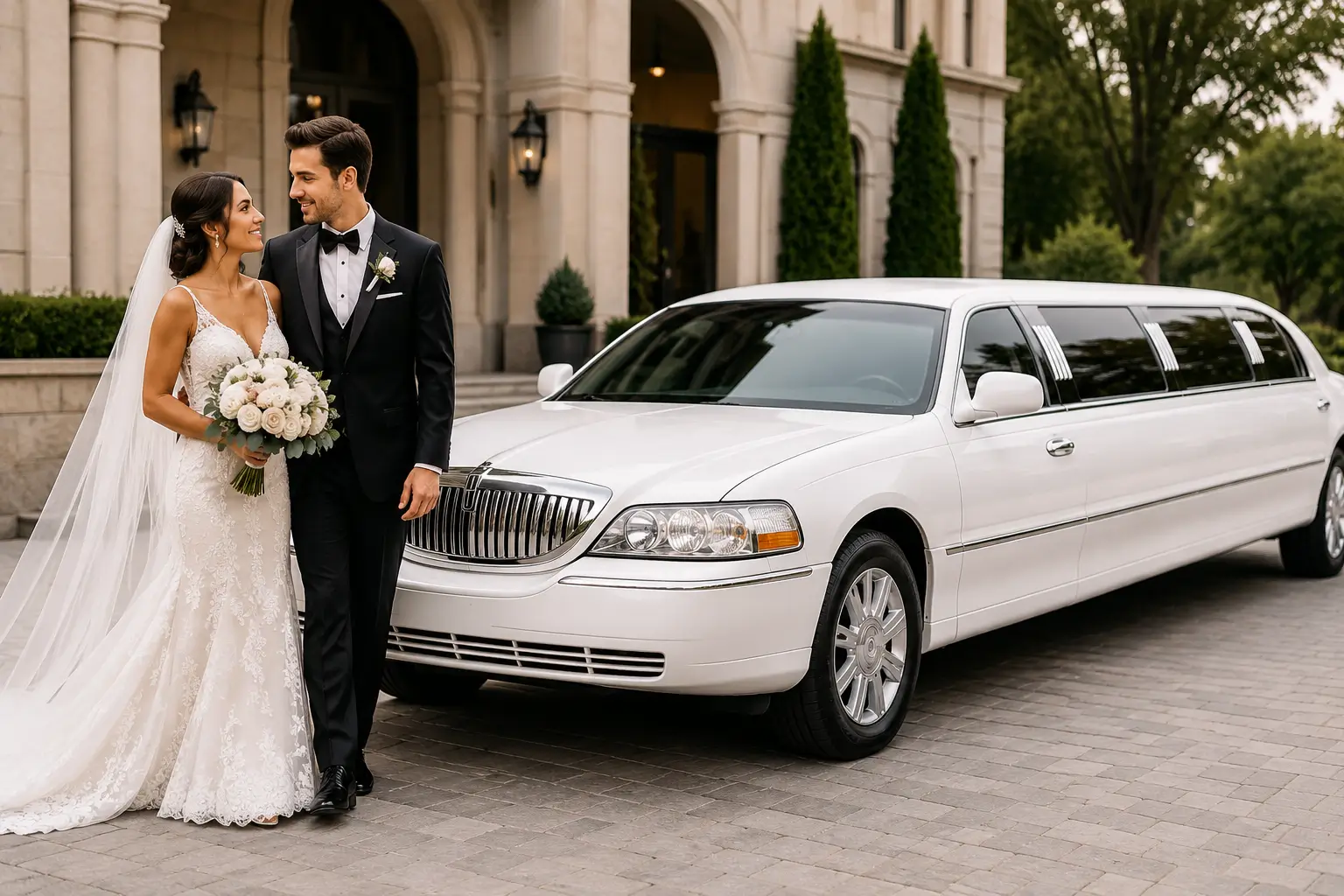 limousine rental for wedding