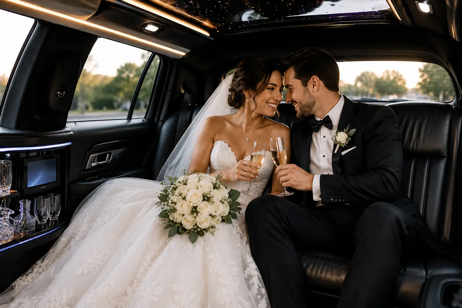 luxury party bus rental