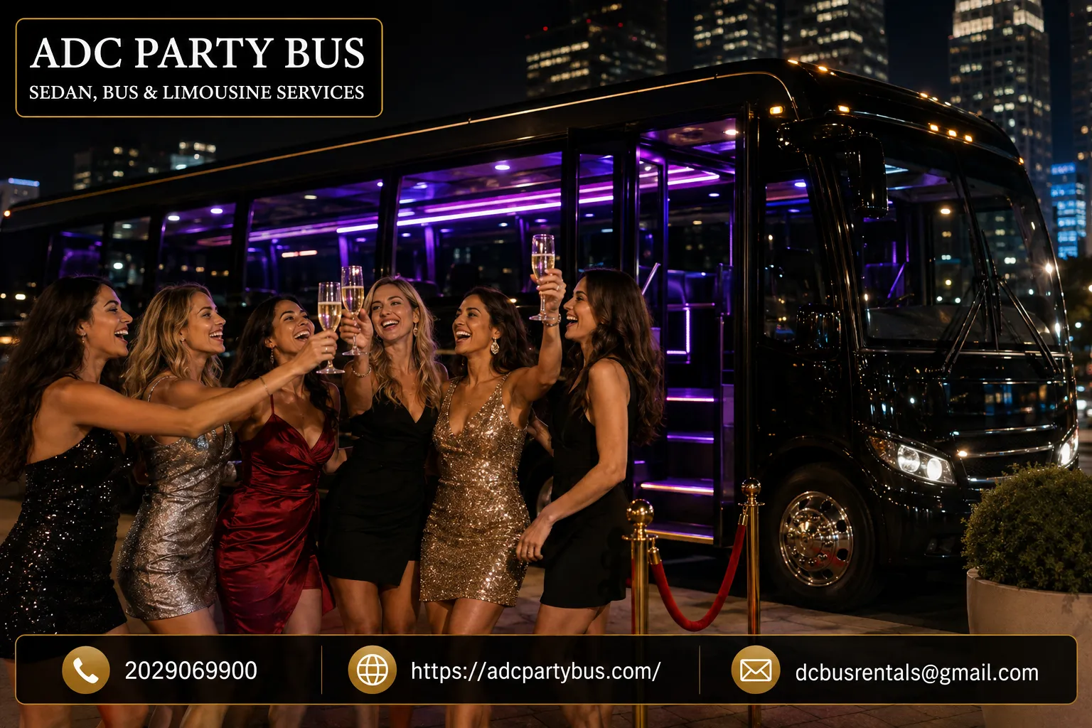 bachelorette party bus